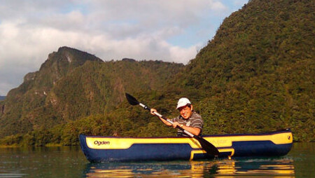 Lake challenge kayak